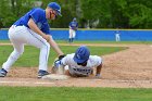 Baseball vs CGA  Wheaton College Baseball vs Coast Guard Academy during game two of the NEWMAC semi-finals playoffs. - (Photo by Keith Nordstrom) : Wheaton, baseball, NEWMAC